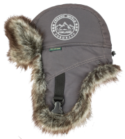 Шапка-ушанка NordKapp Badger MX Dark Grey арт. 524